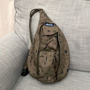 Kavu rope bag.  Wilderness print.